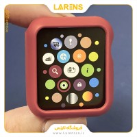 كاور اپل واچ Luxury مدل Silicon Case سايز 38mm رنگ Camelia